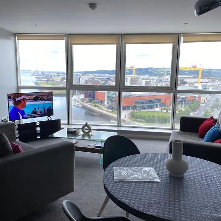 Titanic And Sea View Belfast 2 Bedroom Apartment City Centre מראה חיצוני תמונה