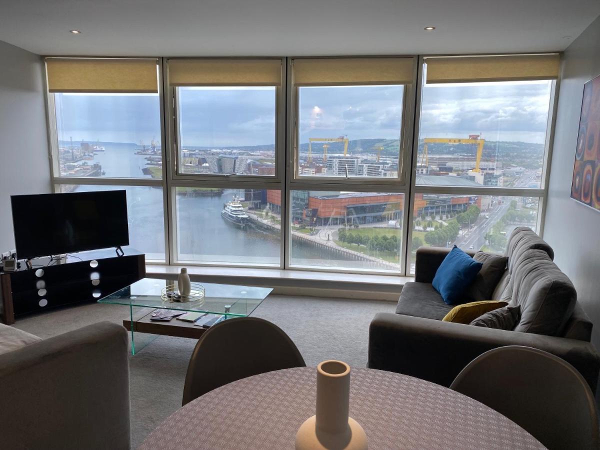 Titanic And Sea View Belfast 2 Bedroom Apartment City Centre מראה חיצוני תמונה