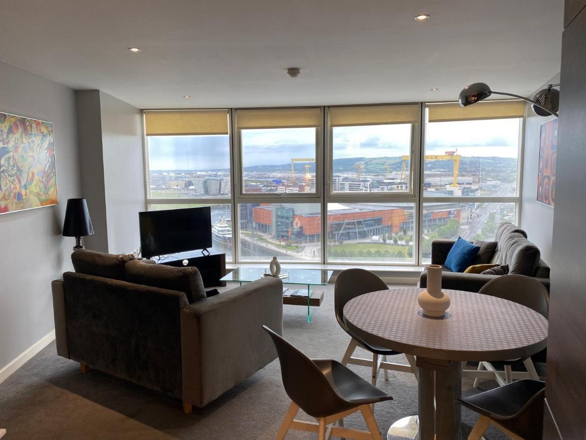 Titanic And Sea View Belfast 2 Bedroom Apartment City Centre מראה חיצוני תמונה