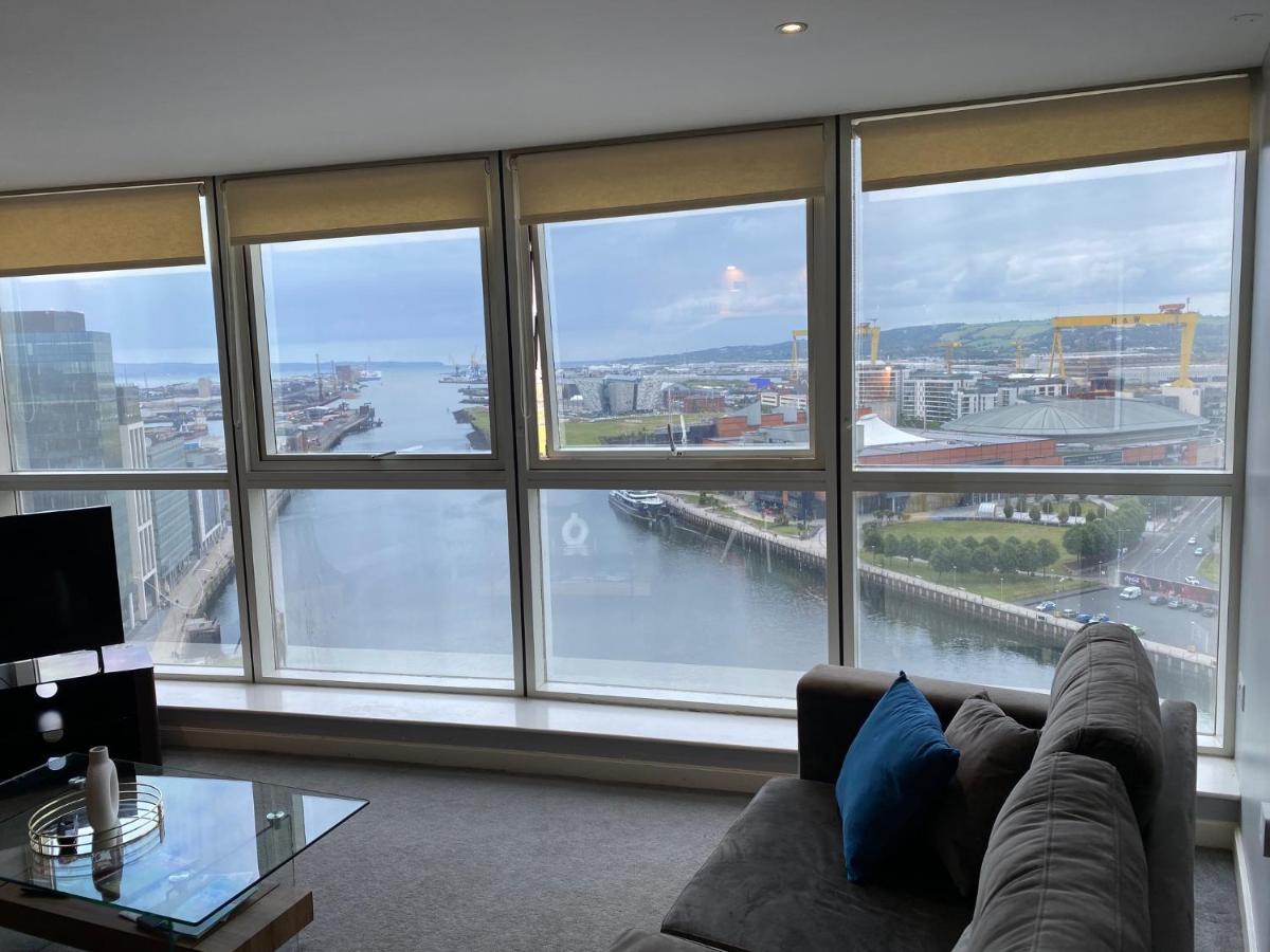 Titanic And Sea View Belfast 2 Bedroom Apartment City Centre מראה חיצוני תמונה