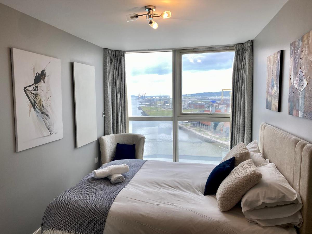 Titanic And Sea View Belfast 2 Bedroom Apartment City Centre מראה חיצוני תמונה
