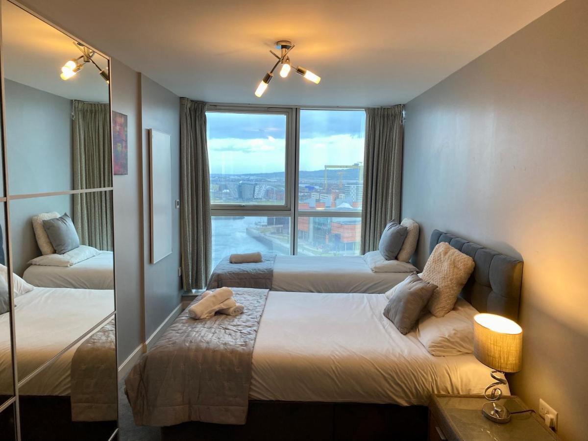 Titanic And Sea View Belfast 2 Bedroom Apartment City Centre מראה חיצוני תמונה