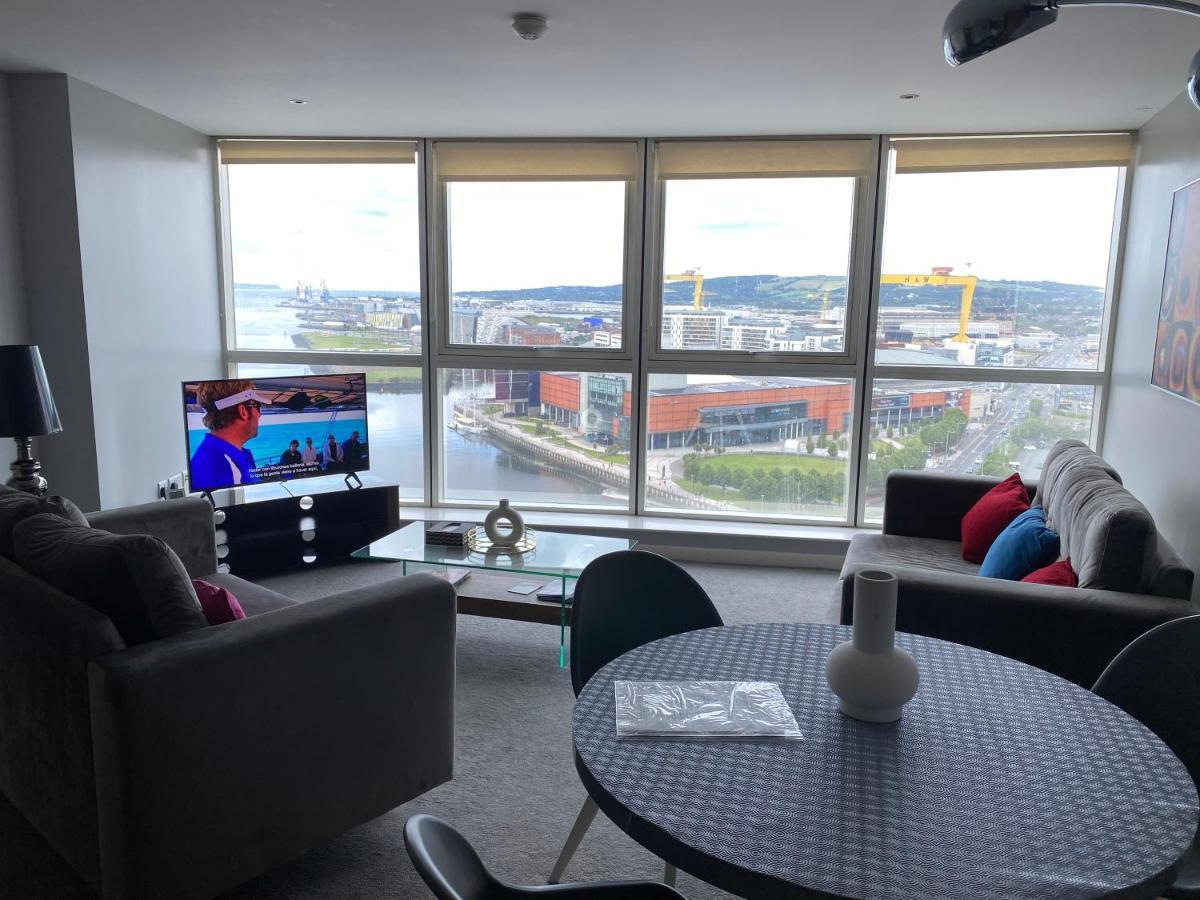 Titanic And Sea View Belfast 2 Bedroom Apartment City Centre מראה חיצוני תמונה